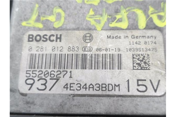 Recambio de centralita para alfa romeo gt (125) 1.9 jtd referencia OEM IAM 55206271 281012883 