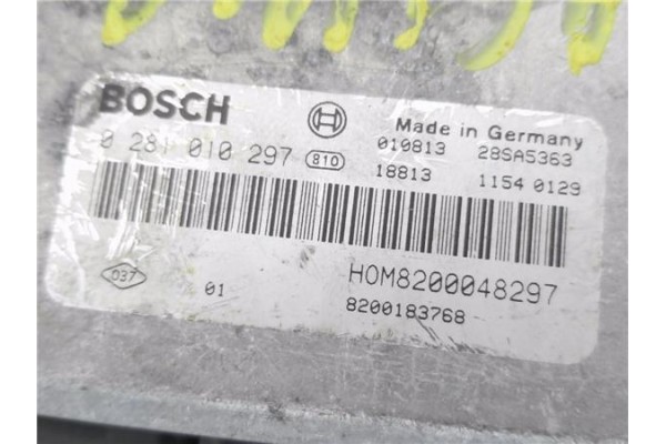 Recambio de centralita para renault laguna ii (bg0) 1.9 authentique referencia OEM IAM 8200048297 281010297 