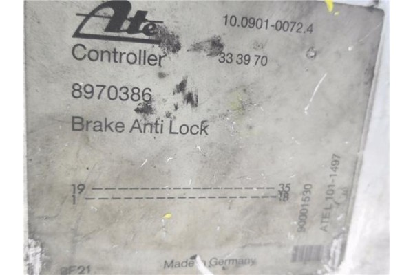 Recambio de centralita abs para saab 9000 / 9000 cs 2.0 -16 turbo referencia OEM IAM 8970386 10090100724 