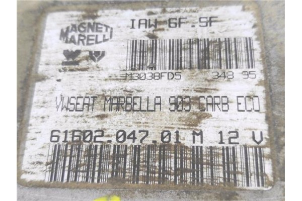 Recambio de centralita para seat marbella referencia OEM IAM IAW6FSF 6060204701M 