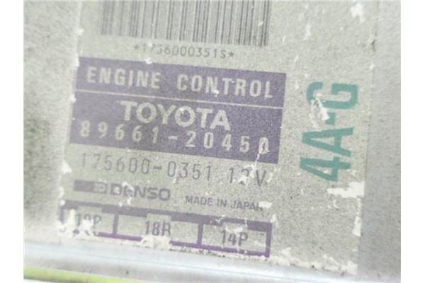 Recambio de centralita para toyota celica (st16_) 1.6 gt 16v referencia OEM IAM 8966120450 1756000351 