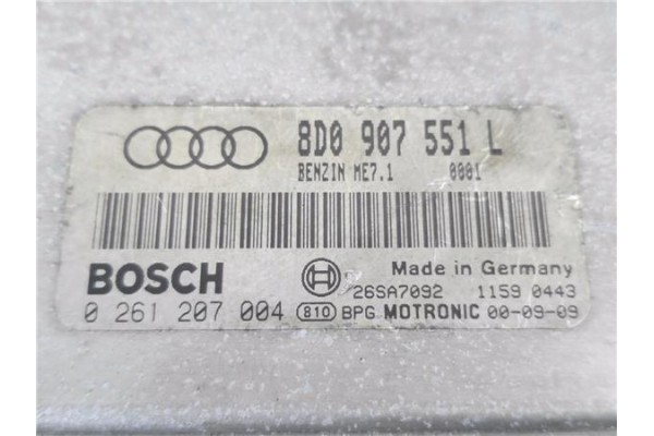 Recambio de centralita para audi a4 berlina (b5) 2.7 t quattro referencia OEM IAM 8D0907551L 261207004 