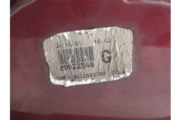 Recambio de piloto trasero izquierdo para citroen c5 berlina referencia OEM IAM 89022548 6350V3 