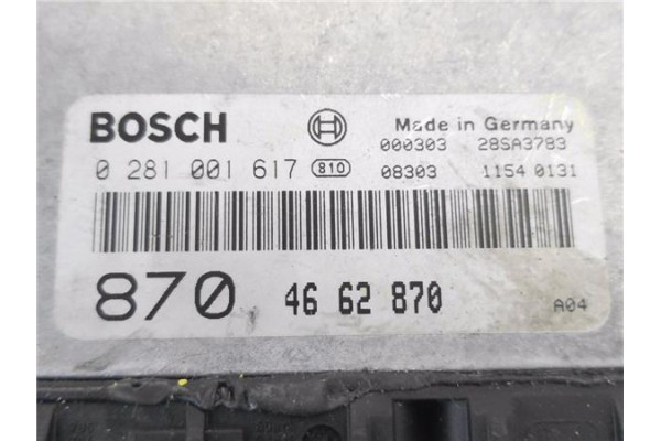 Recambio de centralita para saab 9-3 berlina 2.2 tid referencia OEM IAM 4662870 281001617 