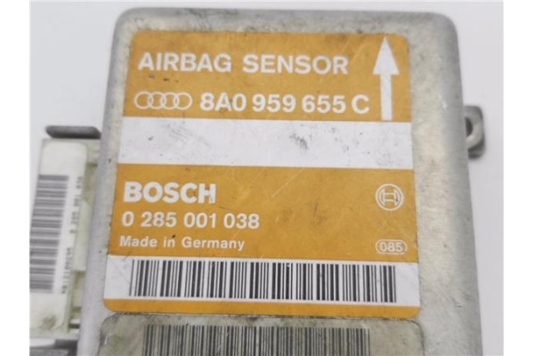 Recambio de centralita airbag para audi a4 berlina (b5) 1.9 tdi referencia OEM IAM 8A0959655C 285001038 