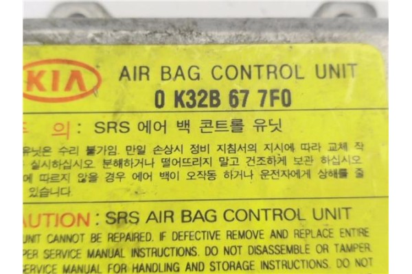 Recambio de centralita airbag para kia rio (bc) 1.5 16v referencia OEM IAM 0K32B677F0  