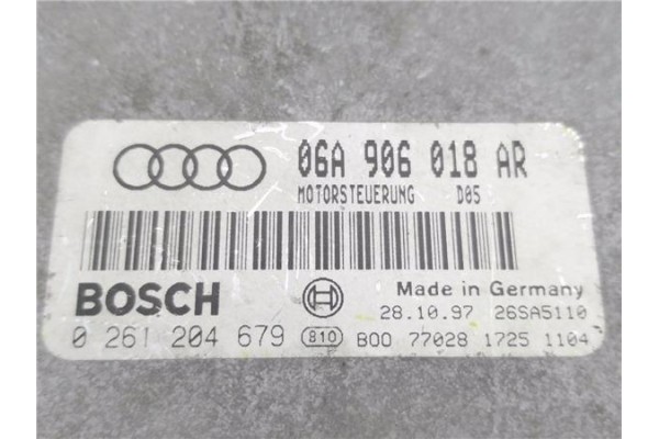 Recambio de centralita para audi a3 (8l) 1.8 t ambiente referencia OEM IAM 06A906018AR 261204679 