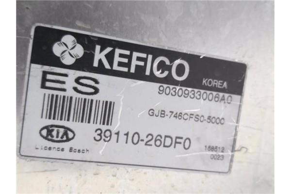 Recambio de centralita para kia rio (jb) 1.6 cvvt referencia OEM IAM 3911026DFO 9030933006AO 