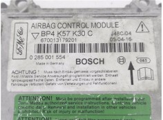 Recambio de centralita airbag para mazda 3 berlina (bk) 1.6 di turbo referencia OEM IAM BP4K57K30C 285001554 
