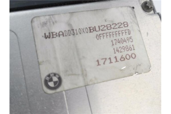 Recambio de centralita para bmw serie 5 berlina (e39) 2.5 523i referencia OEM IAM 1429861 5WK90322 