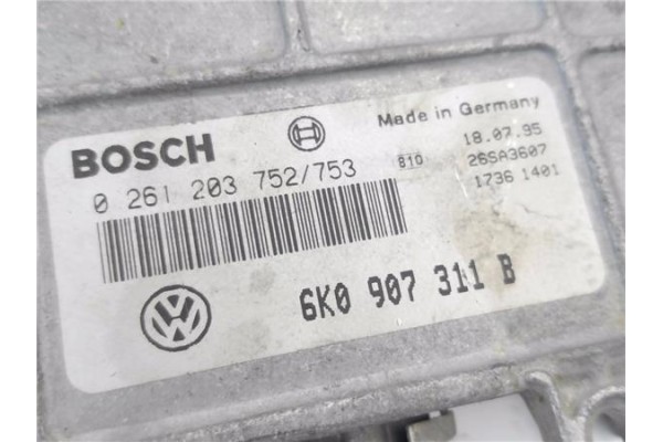 Recambio de centralita para seat ibiza (6k1) 1.6 i referencia OEM IAM 6K0907311B 261203752 