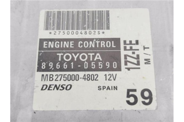 Recambio de centralita para toyota avensis sedán (t25) 1.8 referencia OEM IAM 8966105590 MB2750004802 