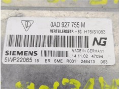 Recambio de centralita para porsche cayenne (tipo 9pa) 4.5 s referencia OEM IAM 0DAD927755M 5WP22065 