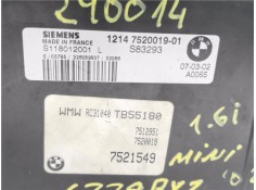 Recambio de centralita para mini mini (r50,r53) 1.6 cooper referencia OEM IAM 1214752001901 7521549 