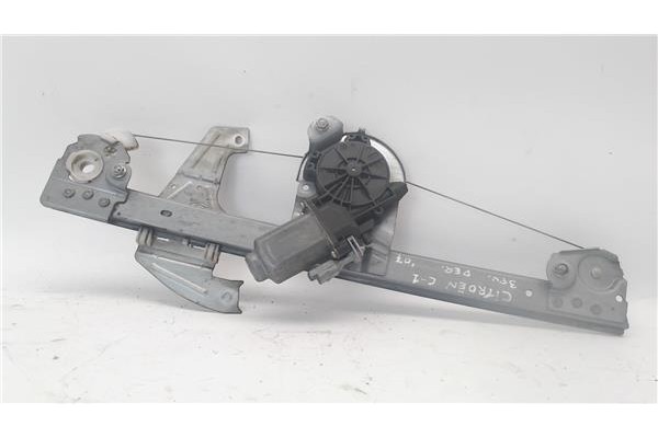 Recambio de mecanismo elevalunas delantero derecho para citroen c1 referencia OEM IAM 9222T6  