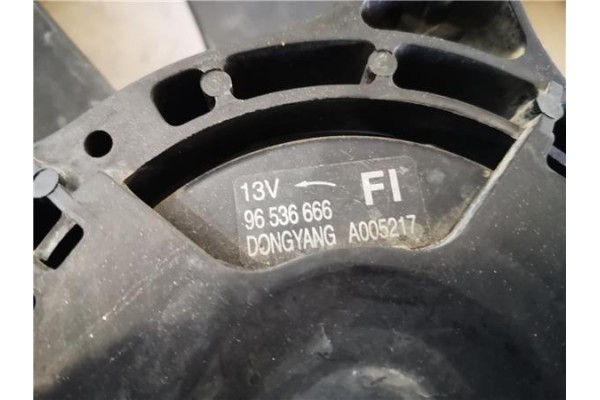 Recambio de electroventilador para daewoo kalos 1.4 sport referencia OEM IAM 96536666  