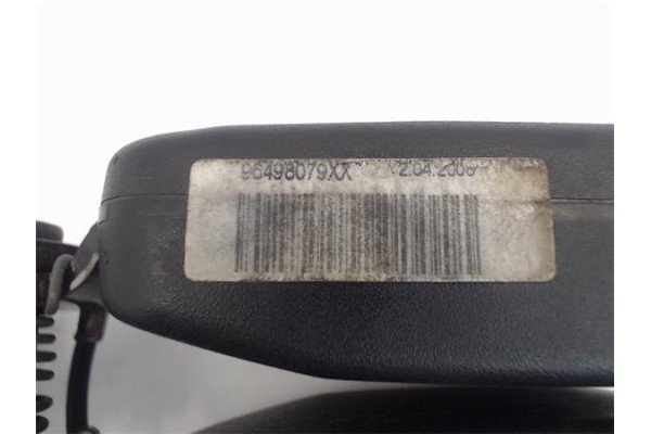 Recambio de anclaje cinturon 3ª fila central para peugeot 207 1.6 hdi referencia OEM IAM 96498079XX  