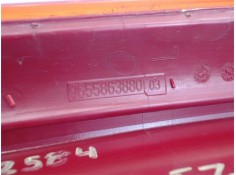 Recambio de reflectante paragolpes trasero para citroen c4 berlina 1.4 16v referencia OEM IAM 9655863880  