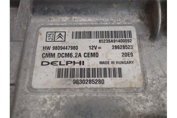 Recambio de centralita para citroen jumpy furgón 2.0 club m referencia OEM IAM   