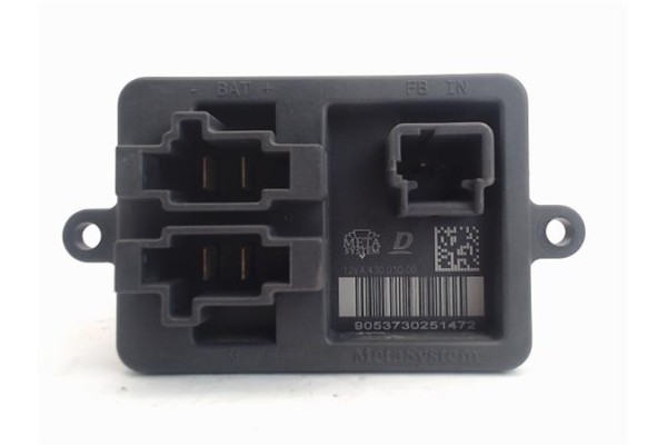 Recambio de resistencia calefaccion para citroen jumpy furgón 2.0 club m referencia OEM IAM   