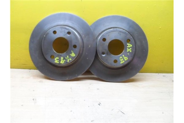 Recambio de disco freno delantero para citroen ax (1987) 1.0 10 e [1,0 ltr. - 30 kw (c3a)] referencia OEM IAM   