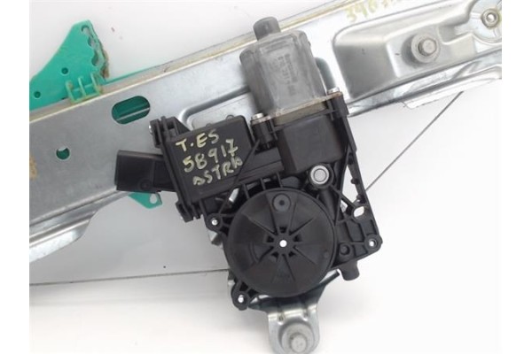 Recambio de mecanismo elevalunas trasero izquierdo para opel astra j berlina 5p 1.6 excellence referencia OEM IAM 910281200  
