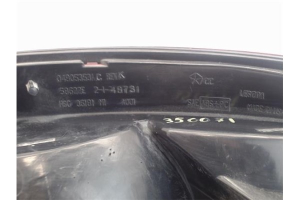 Recambio de piloto trasero izquierdo para chrysler sebring berlina referencia OEM IAM 4805353A  