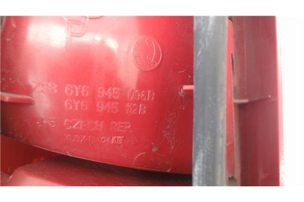 Recambio de piloto trasero derecho para skoda fabia (6y2/6y3) referencia OEM IAM 6Y6945112B   Recambio de piloto trasero derecho para skoda fabia (6y2/6y3) referencia OEM IAM 6Y6945112B