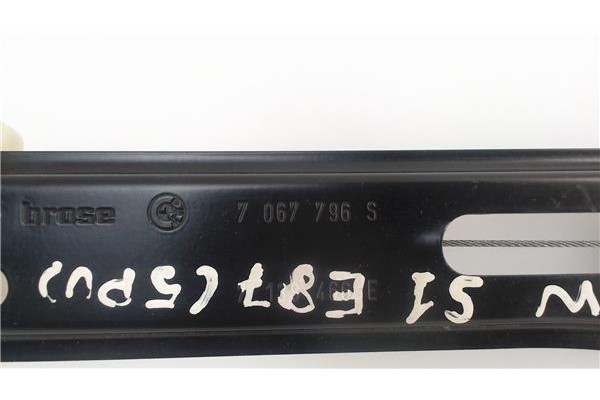 Recambio de mecanismo elevalunas delantero derecho para bmw serie 1 berlina (e81/e87) referencia OEM IAM 996625  