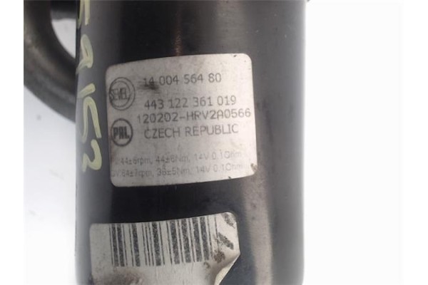 Recambio de motor limpiaparabrisas delantero para citroen jumpy 2.0 hdi 125 fap 27 l1h1 fugón referencia OEM IAM   