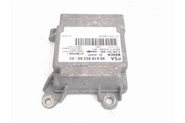 Recambio de centralita airbag para peugeot 207 1.6 hdi referencia OEM IAM 9661890280  