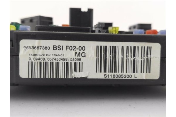 Recambio de bsi para citroen c2 1.4 hdi referencia OEM IAM 9653667380 S118085200L 
