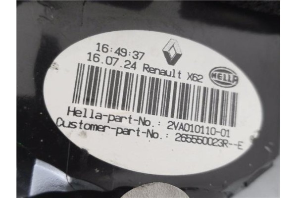 Recambio de piloto trasero izquierdo para renault master iii combi 2.3 l1h1 3,0t referencia OEM IAM 265550023R 17148500 