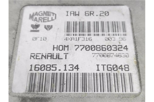 Recambio de centralita para renault twingo i (c06) 1.2 (c066/67/68) referencia OEM IAM 7700860324 IAWSR20 