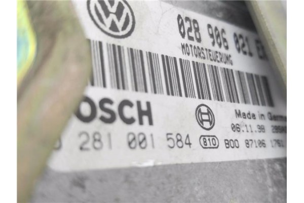 Recambio de centralita para seat ibiza (6k1) 1.9 gt (1998) referencia OEM IAM 028906021EK 281001584 