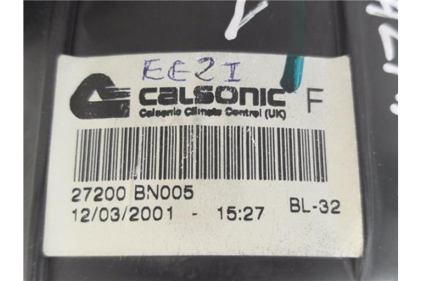 Recambio de motor calefaccion para nissan almera (n16/e) 1.5 acenta referencia OEM IAM 27200BN005  