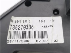 Recambio de cuadro completo para fiat seicento (187) 1.1 (187axb, 187axb1a) referencia OEM IAM 735270336 6063449916 