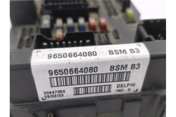 Recambio de caja fusibles/rele para peugeot 307 (3a/c) 1.6 16v referencia OEM IAM 9650664080  