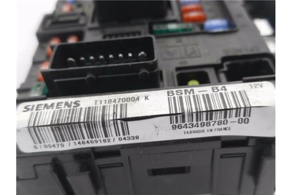 Recambio de bsm para citroen c3 1.4 hdi referencia OEM IAM 9643498780 T118470004K 