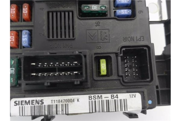 Recambio de bsm para citroen c3 1.4 hdi referencia OEM IAM 9643498780 T118470004K 