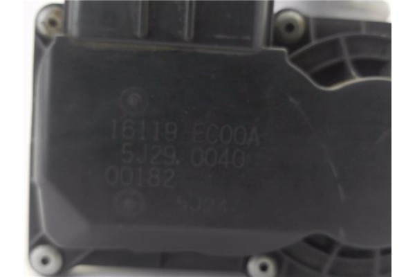 Recambio de caja mariposa aire para nissan navara pickup (d40m) 2.5 doble cab fe 4x4 referencia OEM IAM 16119EC00A 5J290040 