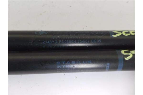 Recambio de amortiguador porton para renault scenic ii (jm) 1.6 16v referencia OEM IAM 2146YQ  