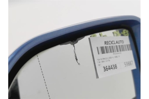 Recambio de retrovisor electrico izquierdo para volkswagen polo iv (9n1) 1.4 tdi referencia OEM IAM 6Q1857507AD  