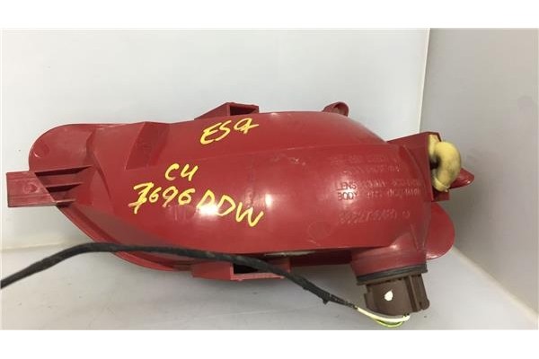 Recambio de piloto trasero izquierdo para citroen c4 berlina 1.6 hdi referencia OEM IAM 9652736480  