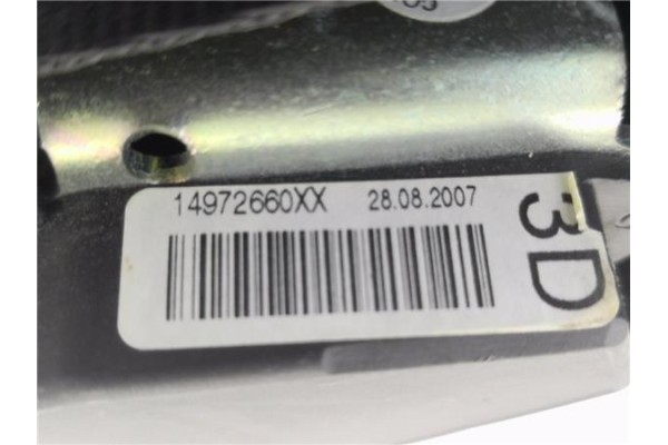 Recambio de cinturon 3ª fila derecho para peugeot expert furgón 2.0 furgón l1h1 referencia OEM IAM 14972660XX 897500 