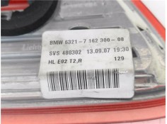 Recambio de piloto porton trasero derecho para bmw serie 3 coupe (e92) 2.0 320d referencia OEM IAM 63217162300 480302 