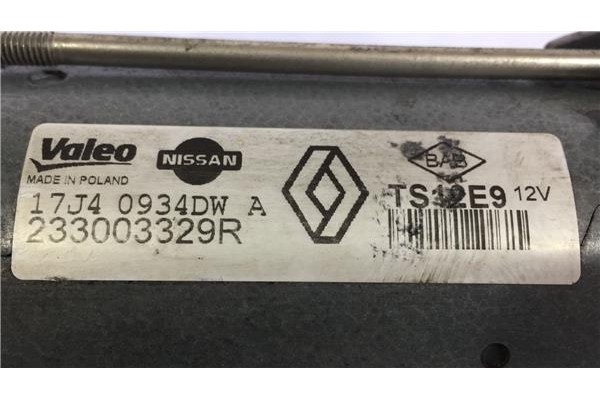 Recambio de motor arranque para renault kangoo ii (f/kw0) 1.5 furgón professional referencia OEM IAM 233003329R 17J40934DW 82002