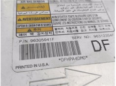 Recambio de centralita airbag para daewoo nubira berlina 1.6 16v referencia OEM IAM 96312354F  
