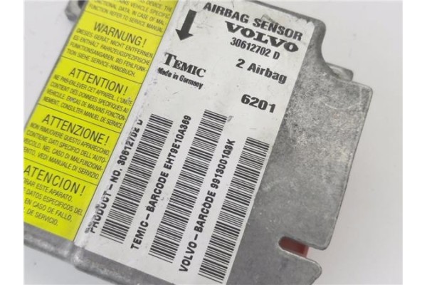 Recambio de centralita airbag para volvo v40 familiar referencia OEM IAM 30612702D  