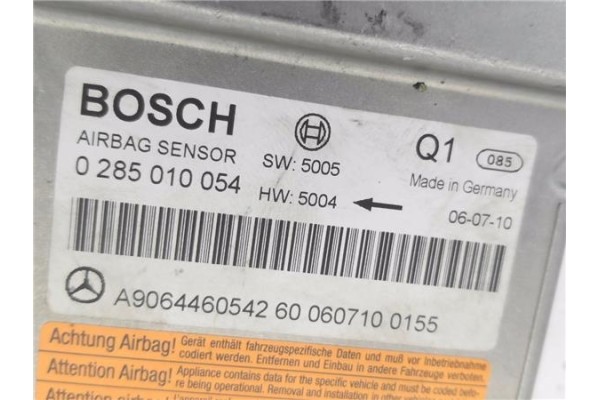Recambio de centralita airbag para mercedes-benz vito kombi (639) 2.1 110 cdi extralang (639.705) referencia OEM IAM A9064460542